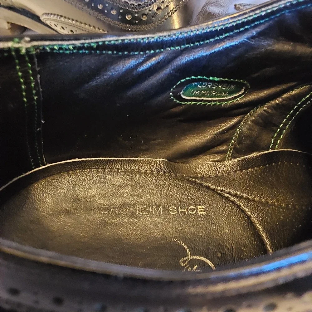 Florsheim  Imperial Kenmoor Black Wingtip Oxford‎ Men's Shoes Size  10 1/2 EEE